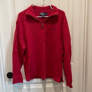 Mens Red Ralph Lauren Quarter Zip